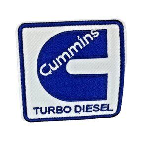 Cummings Turbo Diesel Truck 3in Embroidered Iron-on Patch